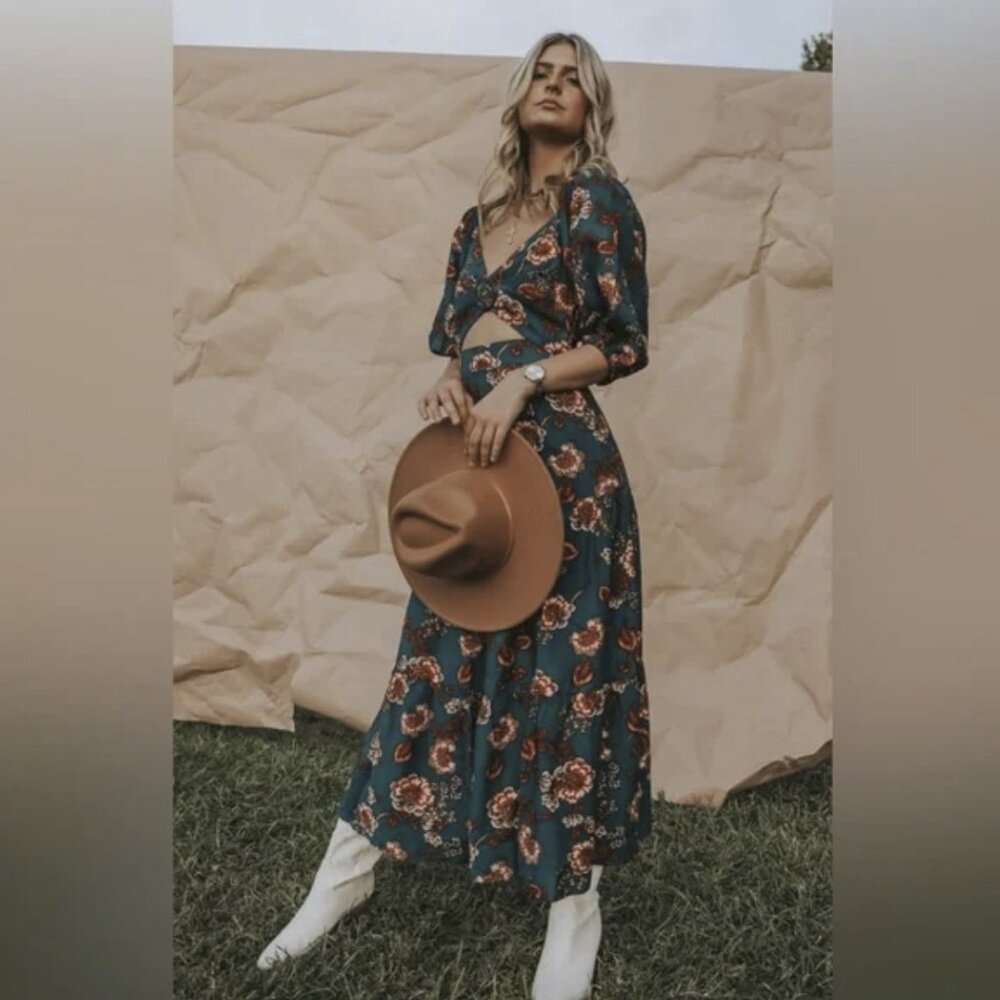 MINKPINK Olivia Midi Dress - Medium